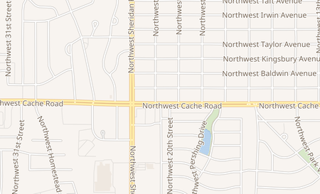 map of 1919 NW Cache Rd Ste D Lawton, OK 73507
