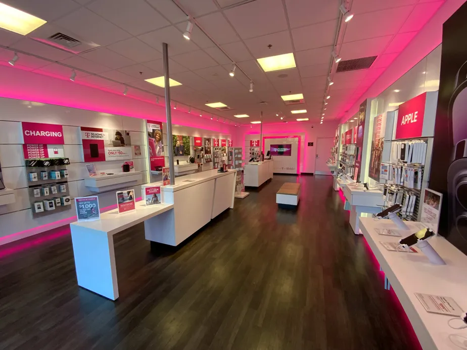 Interior photo of T-Mobile Store at Palouse & Regal, Spokane, WA
