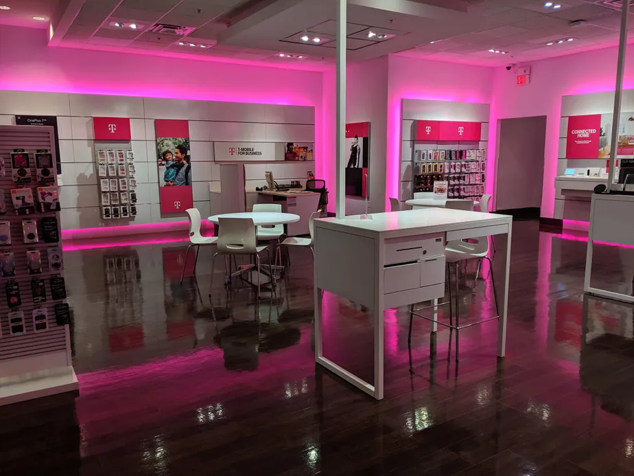 Interior photo of T-Mobile Store at Flatiron Crossing Mall 2, Broomfield, CO