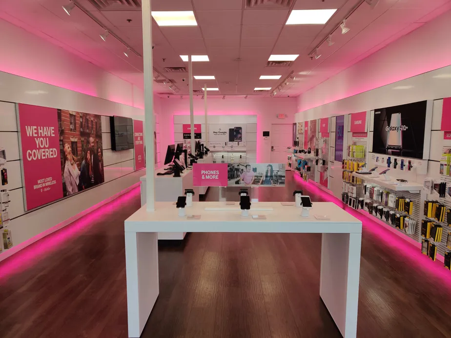 Interior photo of T-Mobile Store at Cross Center Rd & NC-73, Denver, NC