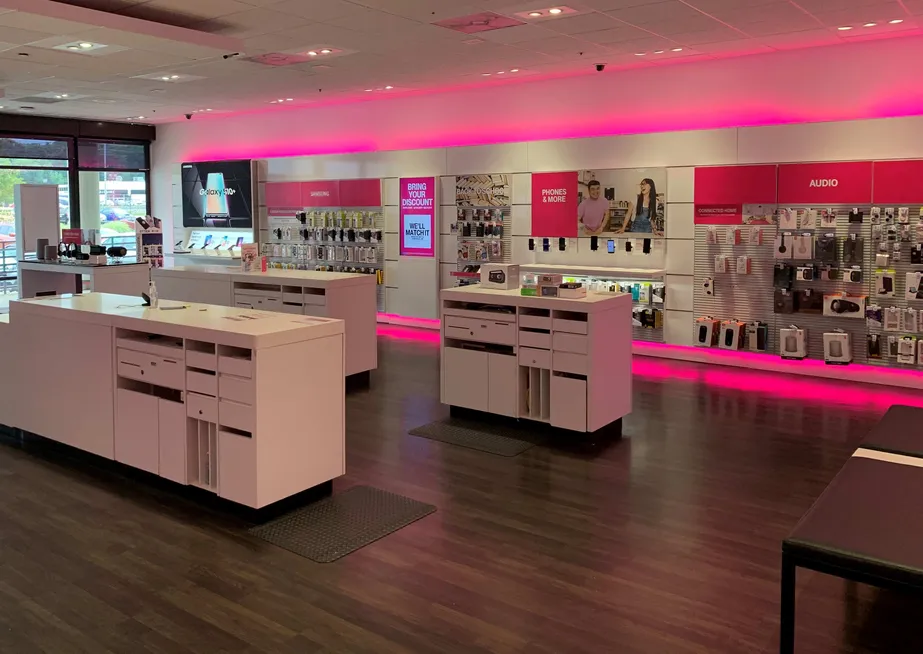 Interior photo of T-Mobile Store at Rt 46 & Browertown Rd, Little Falls, NJ