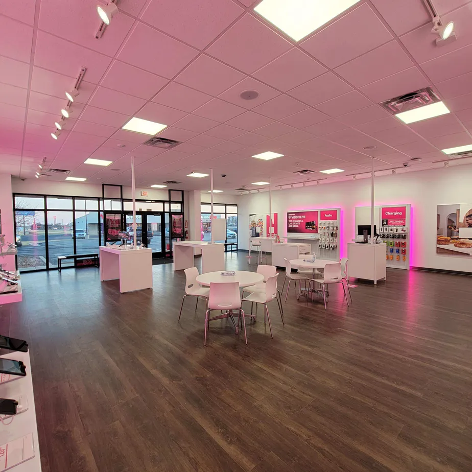Interior photo of T-Mobile Store at Vine St & 45th St, Hays, KS