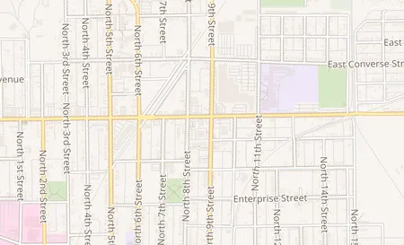 map of 830 North Grand Ave E Springfield, IL 62702