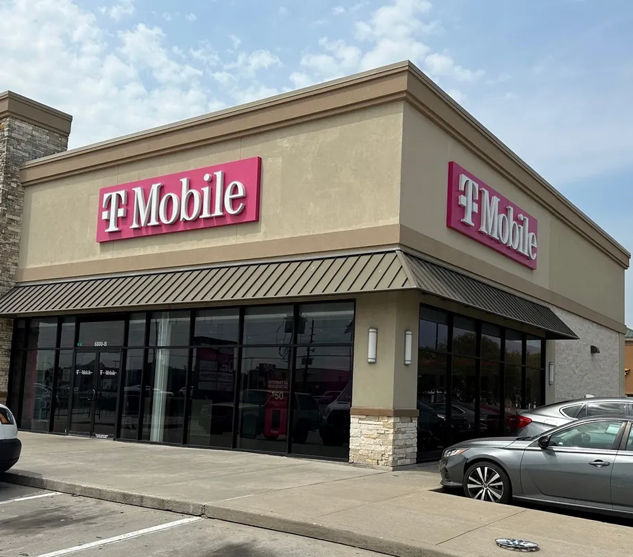 Exterior photo of T-Mobile Store at Hwy 6 & Bellaire, Houston, TX