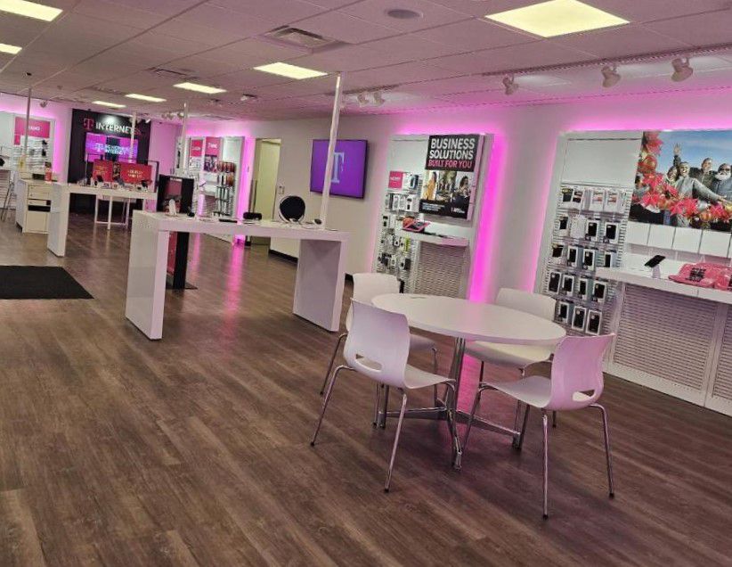 Interior photo of T-Mobile Store at N Shawano St & WI-54, New London, WI