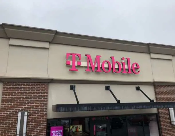 Exterior photo of T-Mobile store at N 180th St & Burke St, Omaha, NE