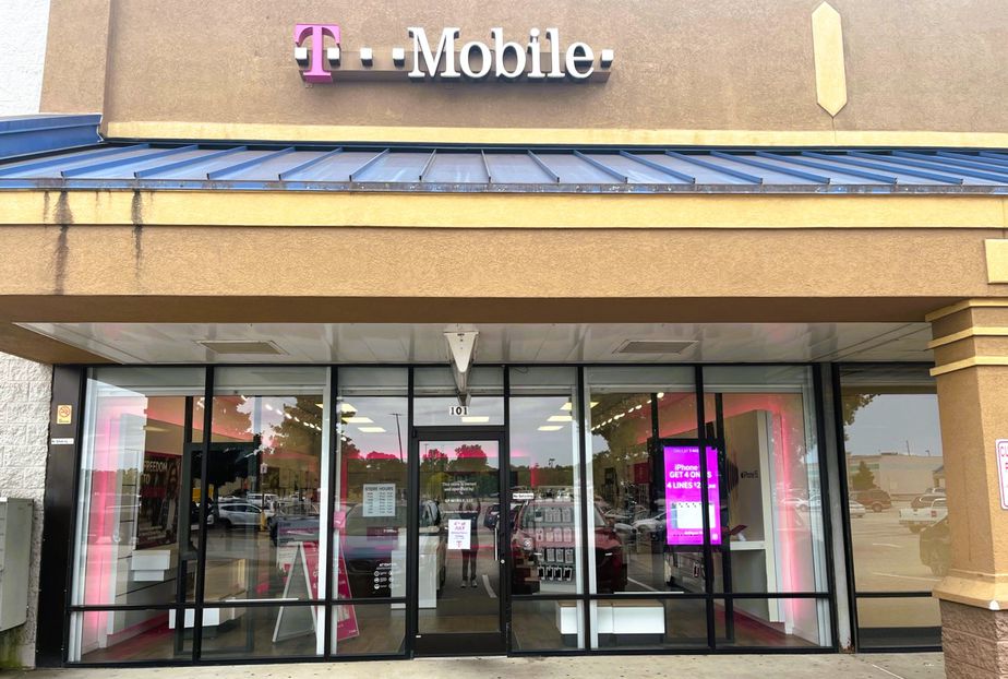 Exterior photo of T-Mobile Store at Raeford & Gillis Hill, Fayetteville, NC