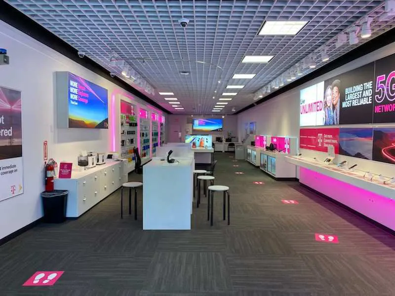 Interior photo of T-Mobile Store at Tamiami Trl N & 106th Ave N, Naples, FL