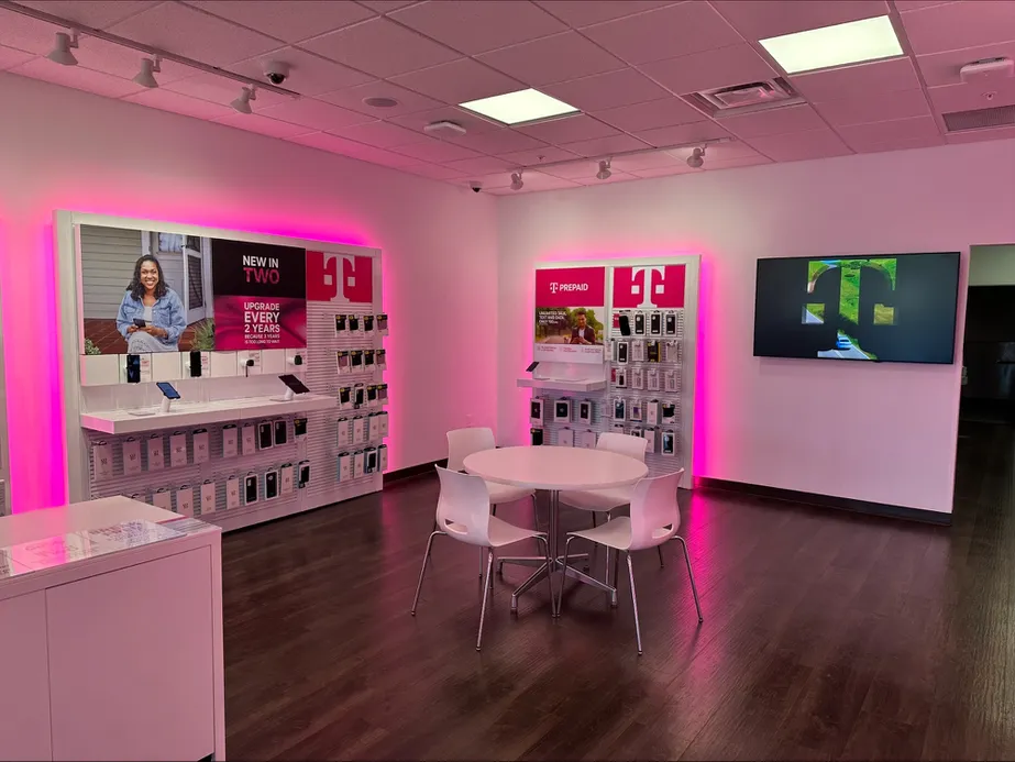Interior photo of T-Mobile Store at Weaver Blvd & I-26, Weaverville, NC