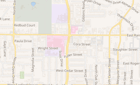 map of 604 W. Randol Mill Rd Arlington, TX 76011
