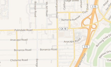 map of 14084 Amargosa Rd 250 Victorville, CA 92392