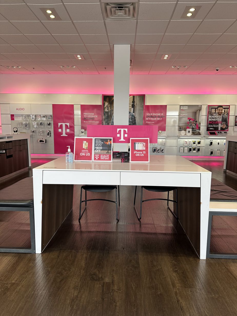 Interior photo of T-Mobile Store at Liberty Triangle, Liberty, MO