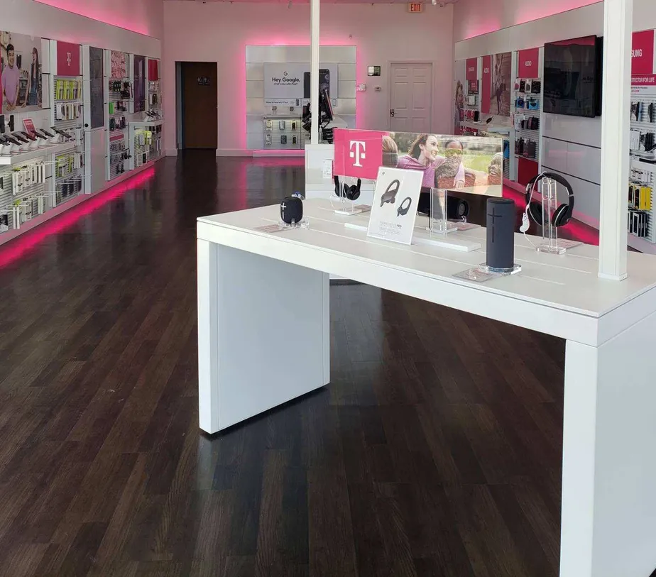 Interior photo of T-Mobile Store at S 27th St & S Riverwood Blvd, Franklin, WI