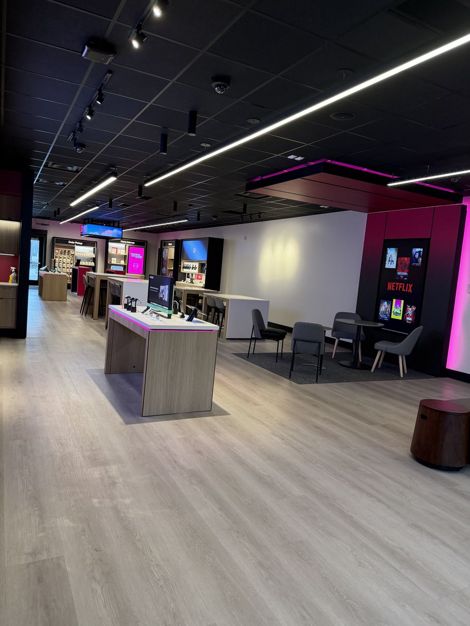  Interior photo of T-Mobile Store at E 17th & Irvine, Costa Mesa, CA 