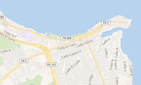 map of 182 Ave Barbosa Catano, PR 00962