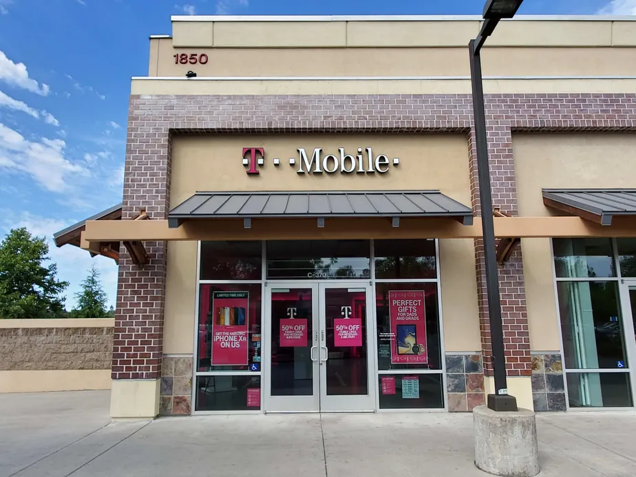 Exterior photo of T-Mobile store at Grass Valley Hwy & Luther Rd, Auburn, CA