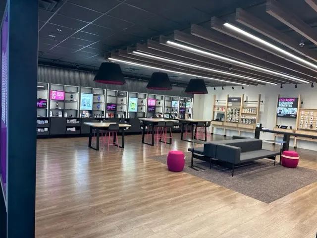 Interior photo of T-Mobile Store at North Decatur and 215, Las Vegas, NV