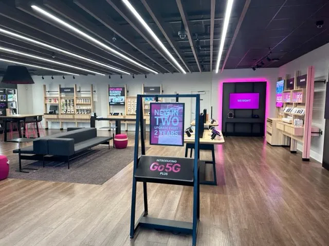Interior photo of T-Mobile Store at North Decatur and 215, Las Vegas, NV