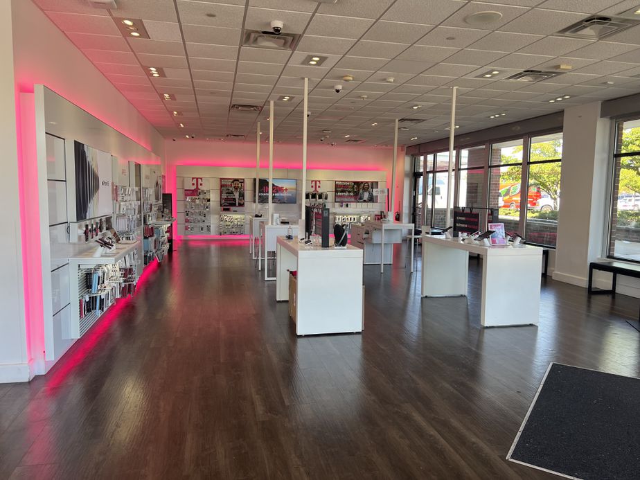 Interior photo of T-Mobile Store at Carlton & South Research, Central Islip, NY
