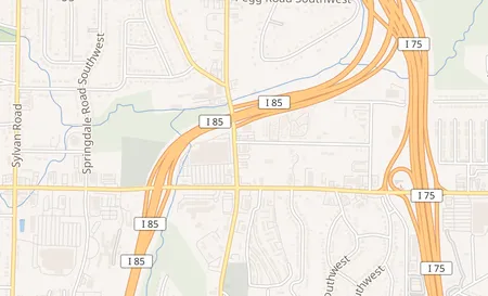 map of 2640 Metropolitan Pkwy SW Ste A Atlanta, GA 30315