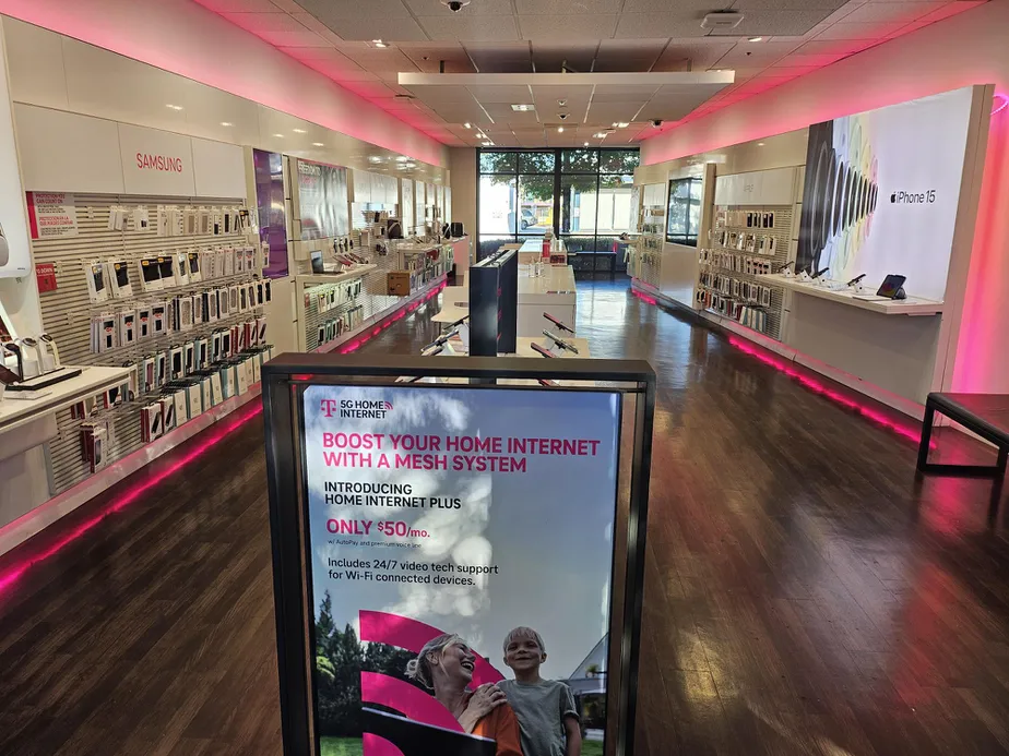  Interior photo of T-Mobile Store at El Camino Real & Whipple, Redwood City, CA 