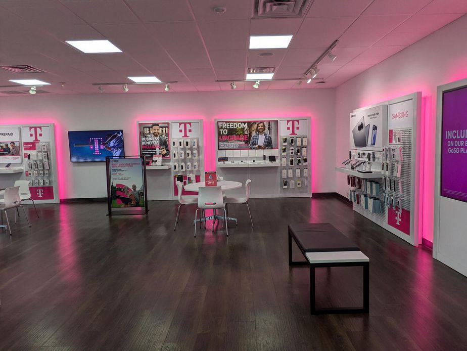 Interior photo of T-Mobile Store at Hartselle Hwy 31 & Main St, Hartselle, AL