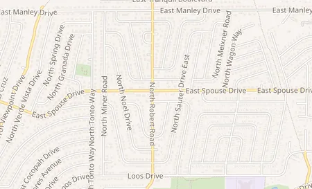 map of 4593 Robert Rd, Ste A Prescott Valley, AZ 86314