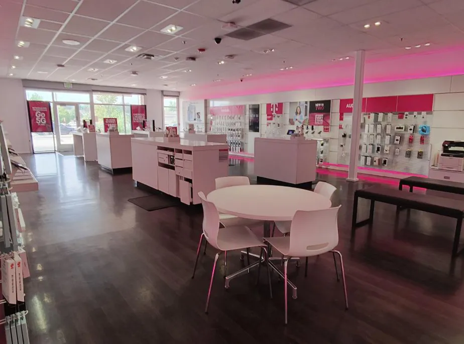 Interior photo of T-Mobile Store at Centerplace Of Greeley, Greeley, CO