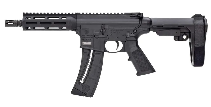Smith & Wesson M&P15-22 .22 LR Semi-Automatic AR Pistol 13321 25rd 7" - Smith & Wesson