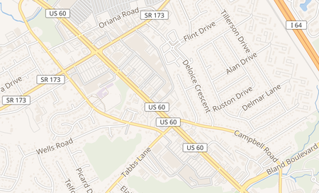 map of 14346 Warwick Blvd Ste 364 Ste 364 Newport News, VA 23602