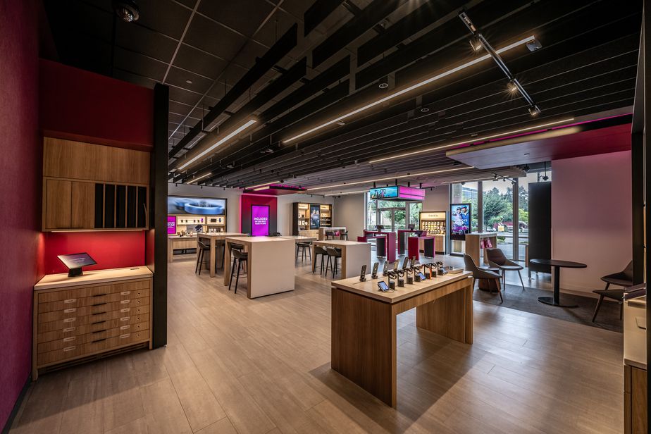 Interior photo of T-Mobile Store at Everett Mall Way & 95th Ct SE, Everett, WA