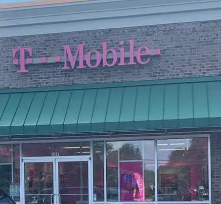 Exterior photo of T-Mobile store at Grayson Hwy & Webb Gin House Rd, Lawrenceville, GA