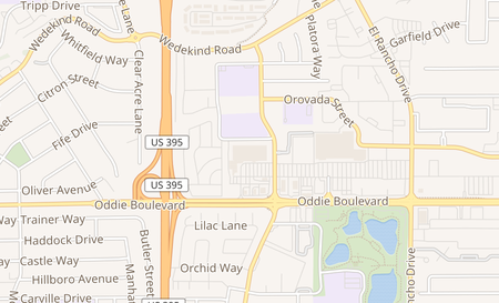 map of 1901 Silverada Blvd Reno, NV 89512