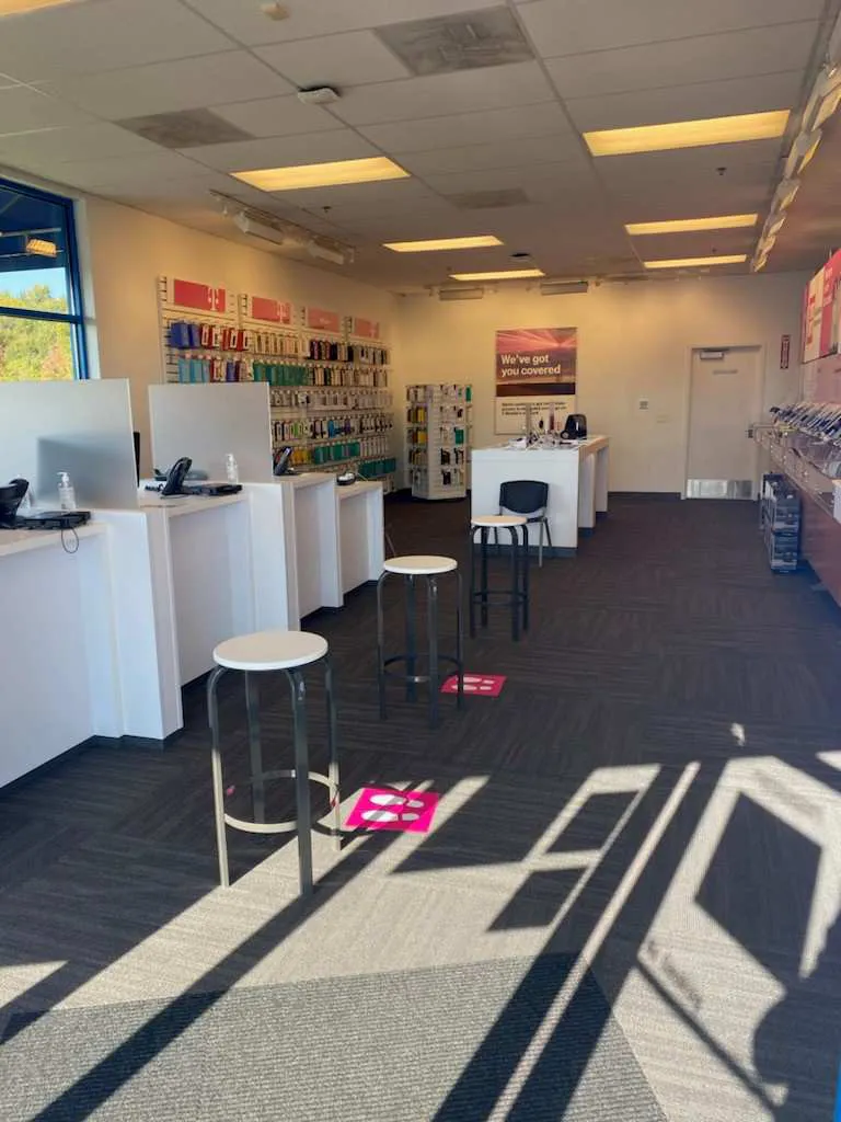 Interior photo of T-Mobile Store at Commons Pl & Southwind Rd, Manhattan, KS