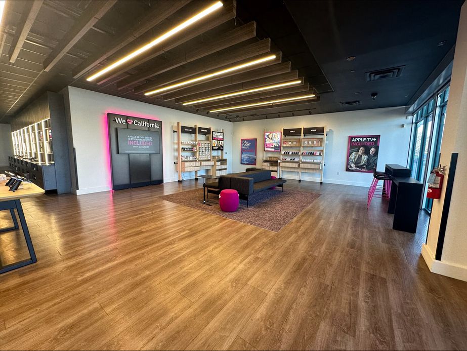 Interior photo of T-Mobile Store at Johnson Dr & Owens Dr, Pleasanton, CA