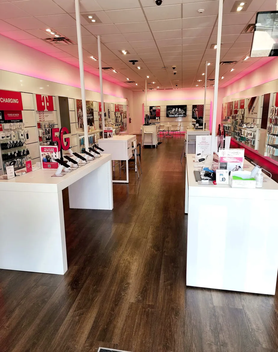 Interior photo of T-Mobile Store at Gridley & South, Cerritos, CA