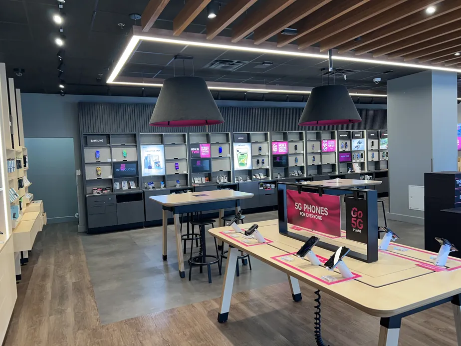 Interior photo of T-Mobile Store at Warren & Palmer, Roxbury, MA