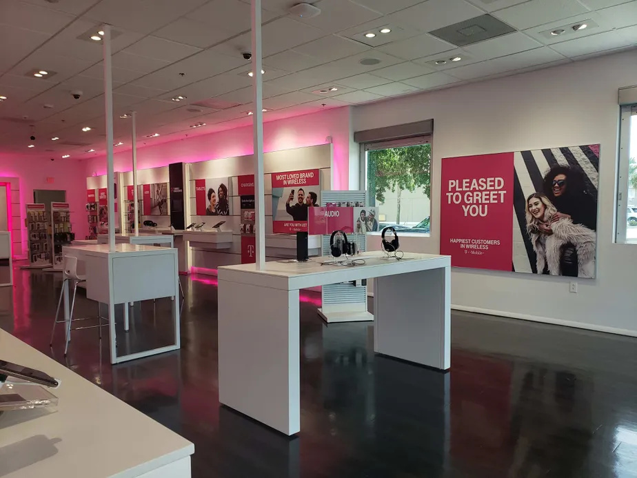 Interior photo of T-Mobile Store at 3rd St N & 14th Ave N, Jacksonville, FL