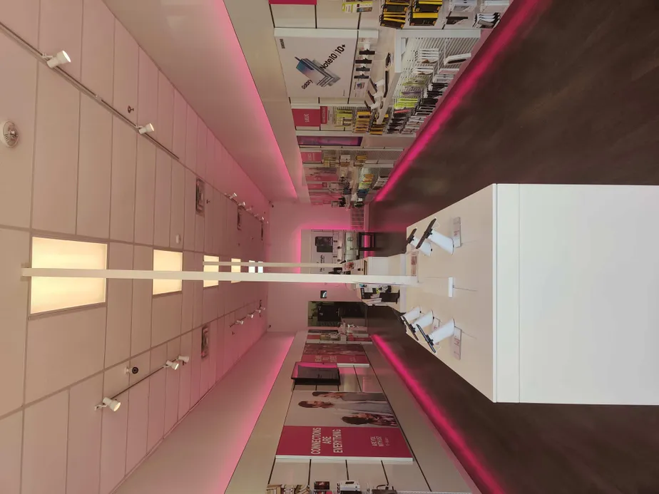 Interior photo of T-Mobile Store at Stone St & Campbell St, Kilgore, TX