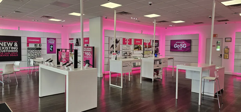 Interior photo of T-Mobile Store at Farr Village, Anderson, SC