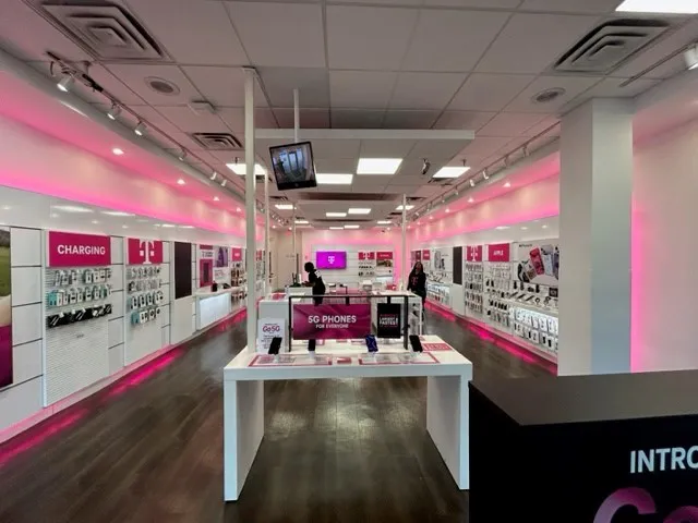 Interior photo of T-Mobile Store at College & Corporate, Baton Rouge, LA
