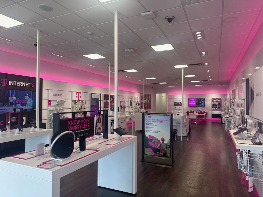 Interior photo of T-Mobile Store at S Raceway Rd & Rockville Rd, Indianapolis, IN