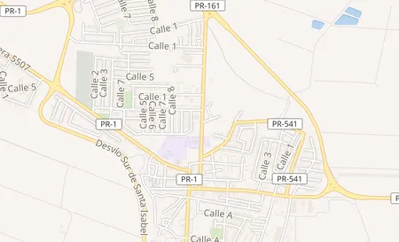 map of 49 Calle Eugenio M de Hostos Santa Isabel, PR 00757