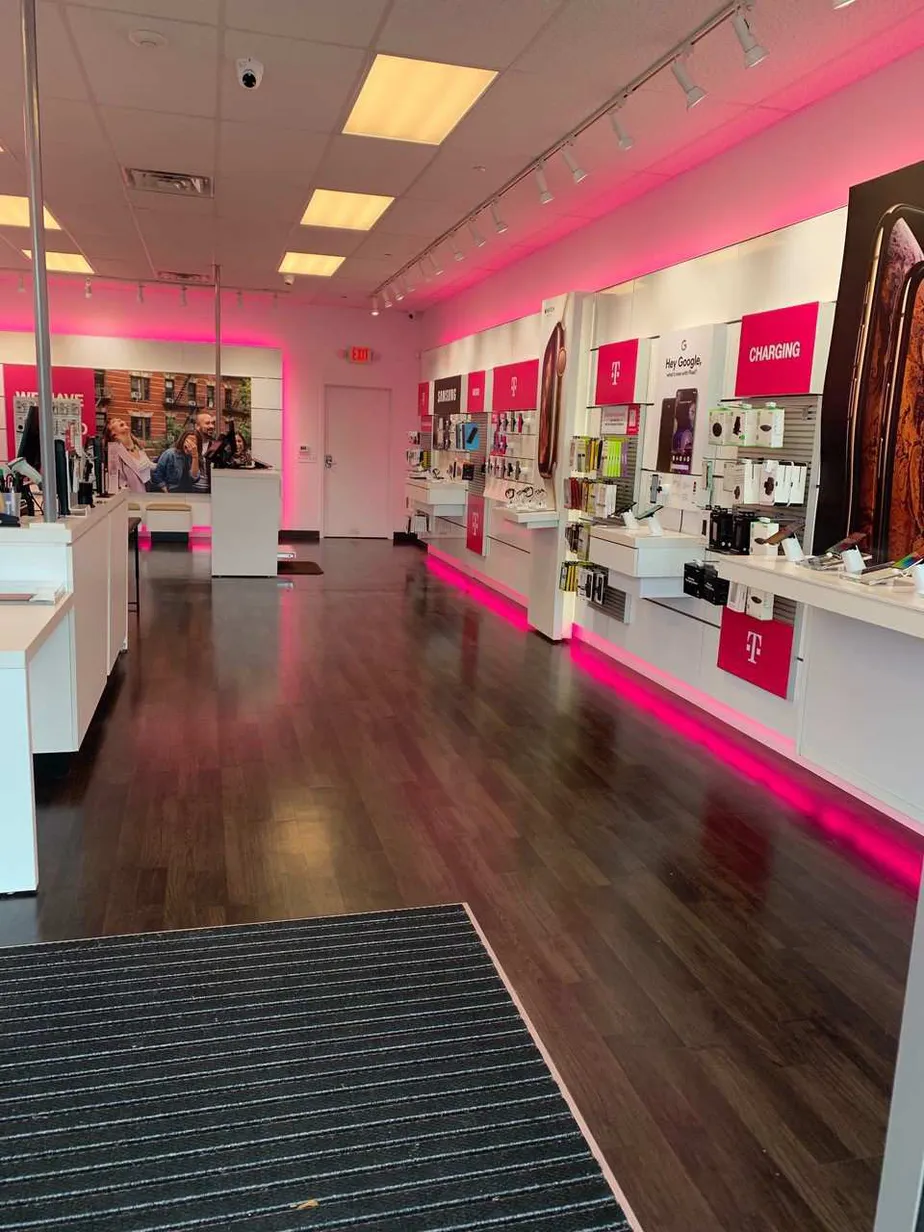 Interior photo of T-Mobile Store at N 10th St & St Mary St, Lewisburg, PA