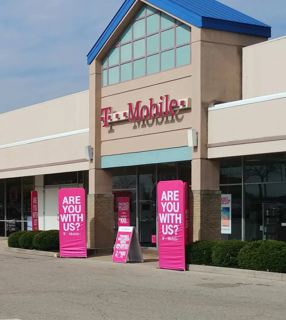 Exterior photo of T-Mobile store at N Bend Rd & W Fork Rd, Cincinnati, OH