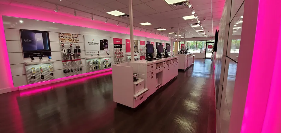 Interior photo of T-Mobile Store at S Federal Hwy & Jennings Rd, Port St. Lucie, FL