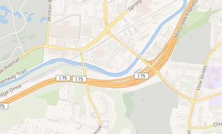 map of 4770 Kenard Ave Cincinnati, OH 45232