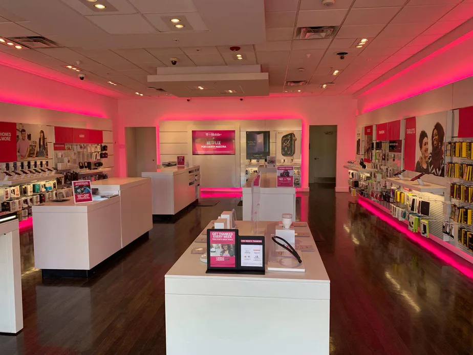 Interior photo of T-Mobile Store at I-70 & Tower Rd., Aurora, CO