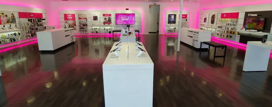 Interior photo of T-Mobile Store at Broadway & Centerville, Garland, TX