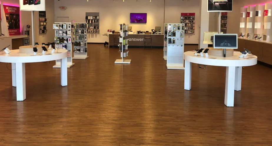 Interior photo of T-Mobile Store at Rte 350 & Gregory 2, Raytown, MO